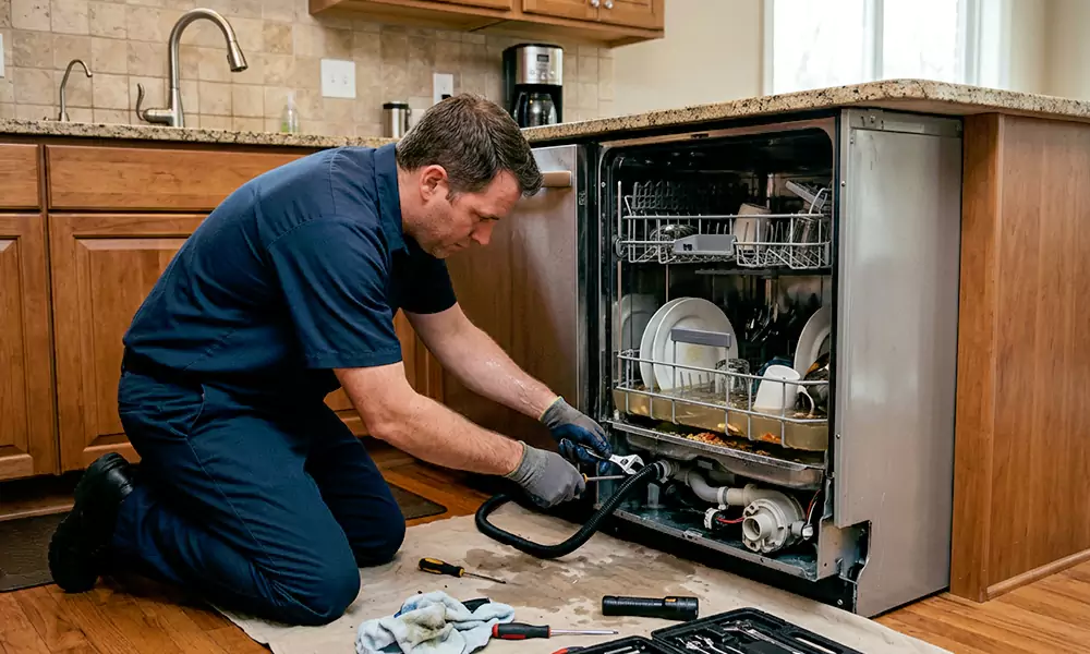 Dishwasher Not Draining Repair in Emeryville, CA