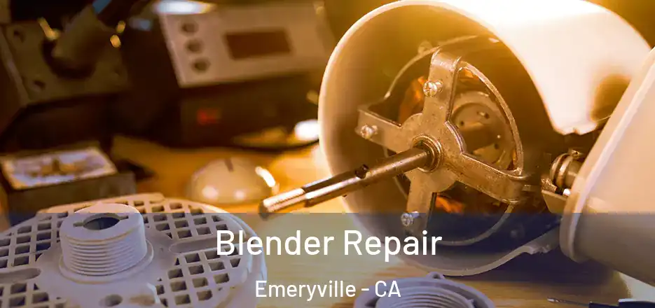 Blender Repair Emeryville - CA