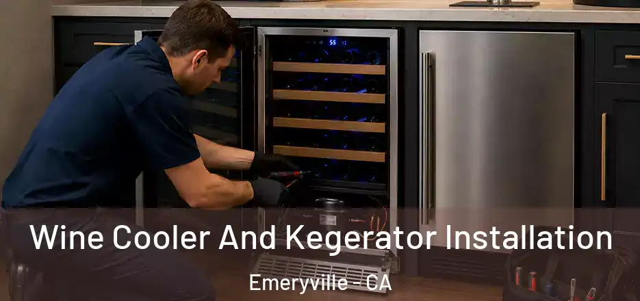 Wine Cooler And Kegerator Installation Emeryville - CA